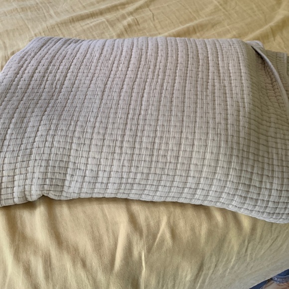 Parachute Bedding Parachute Organic Air Cotton Quilt King Bisque